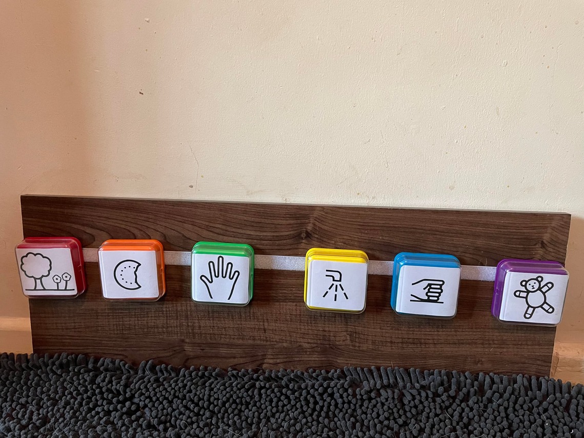 Strip of communication symbols