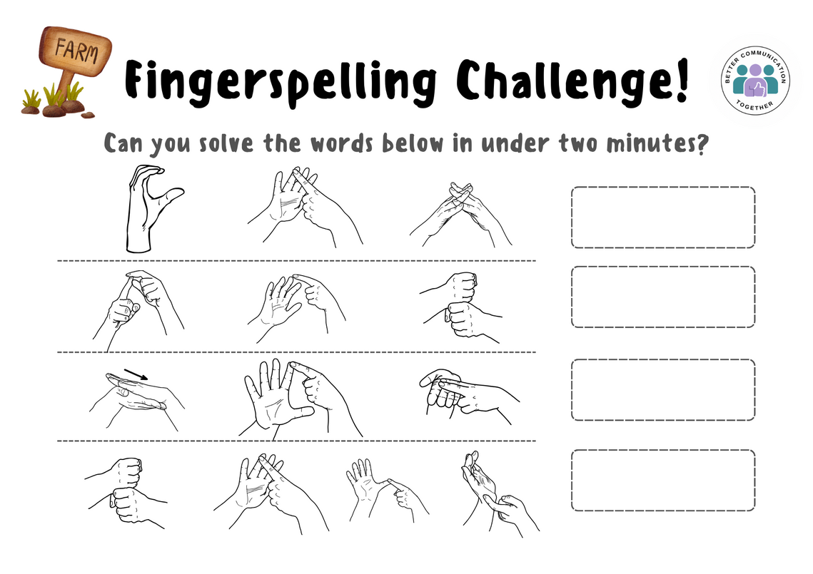 Fingerspelling Challenge 