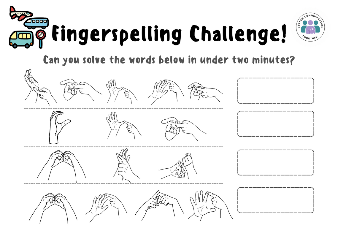 Fingerspelling Challenge 